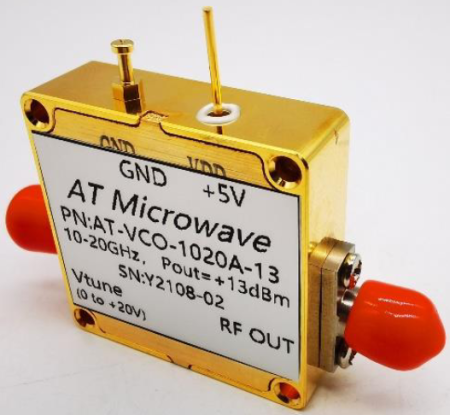 Генератор управляемый напряжением коаксиальный Atmicrowave AT-VCO-1020A-13