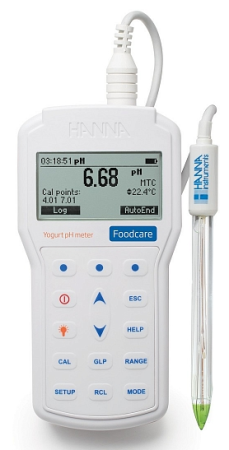pH-метр для йогурта портативный Hanna Instruments HI98164
