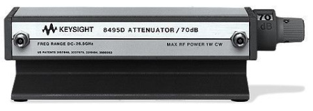 Ручной аттенюатор Keysight (Agilent) 8495D, 26,5 ГГц, 70 дБ, шаг 10 дБ