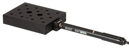 Моторизованная подвижка с ходом 25 мм, одна ось, отверстия М6, PT1/M-Z8, Thorlabs