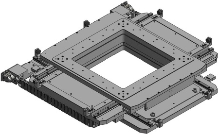 Транслятор моторизованный вертикальный линейный с прямым приводом Standa 8MTLF250XY-2L-1U-3LEn1 