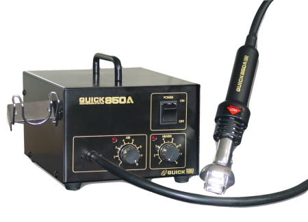 Паяльная станция термовоздушная Quick 850A ESD         Паяльная станция термовоздушная Quick 850A ESD