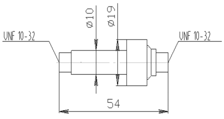 Колонка хроматографическая низкого давления 1 мл Эконова 110000000000