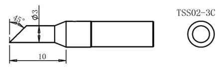 Жало Quick TSS02-3C 