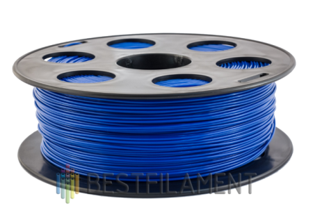 Синий PETG пластик Bestfilament для 3D-принтеров 1 кг (1,75 мм)