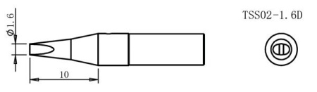 Жало Quick TSS02-1.6D 