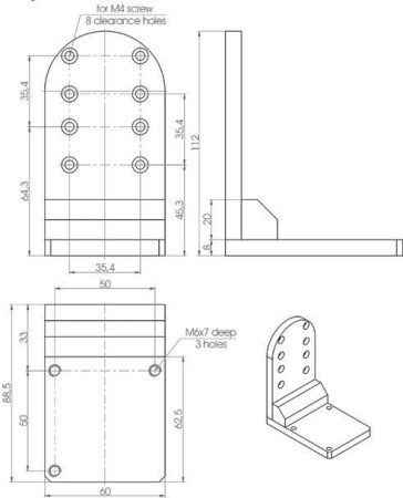 Кронштейн Standa 2AB151-001