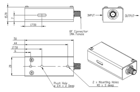Преобразователь частоты акустоооптический GOOCH & HOUSEGO I-FS040-1.5S2C-3-GH83