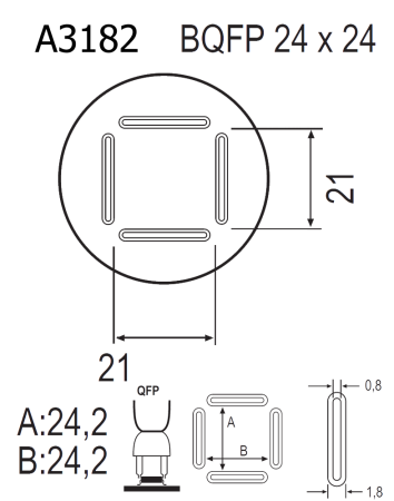Насадка Quick A3182