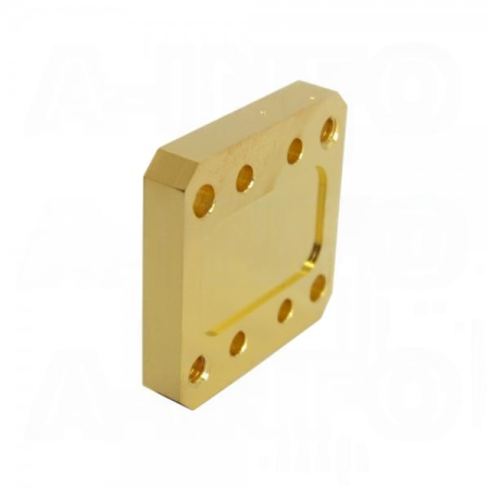 Пластина короткая волноводная с двойным гребнем A-INFO 110DRWS_Cu