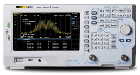 Анализатор спектра RIGOL DSA832
