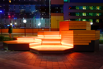 Новый сайнс-арт-объект «Научные ступени» 