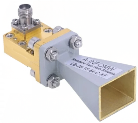 Антенна рупорная со стандартным усилением A-INFO LB-28-15-64-C-KF