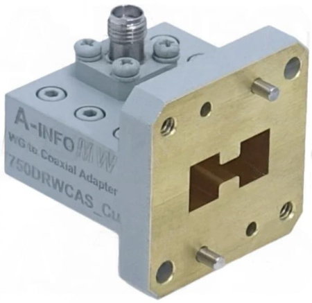 Адаптер волноводно-коаксиальный A-INFO 750DRWCAS_Cu