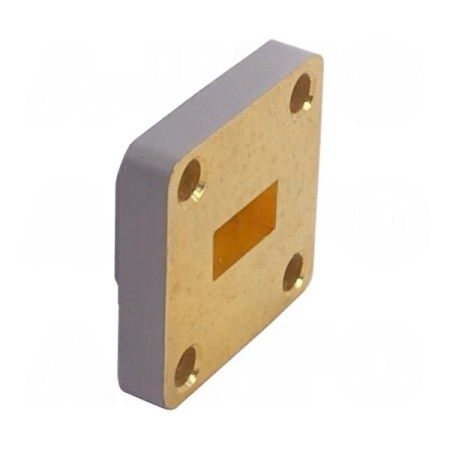 Пластина короткая волноводная со смещением A-INFO 34WOFS14_Cu