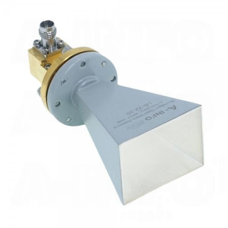 Антенна рупорная со стандартным усилением A-INFO LB-22-20-C-2.4F