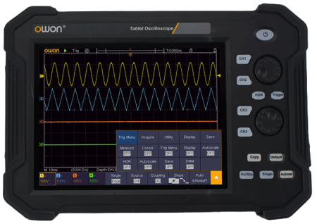 Осциллограф цифровой планшетный OWON TAO3104A                               
