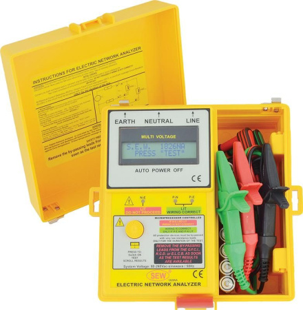 Измеритель параметров электрических сетей SEW 4126 NA