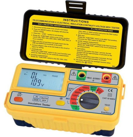 Измеритель сопротивления изоляции Sew 1165 IN Измеритель сопротивления изоляции Sew 1165 IN