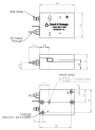 Преобразователь частоты акустоооптический GOOCH & HOUSEGO I-FS040-2S2E-1-GH66