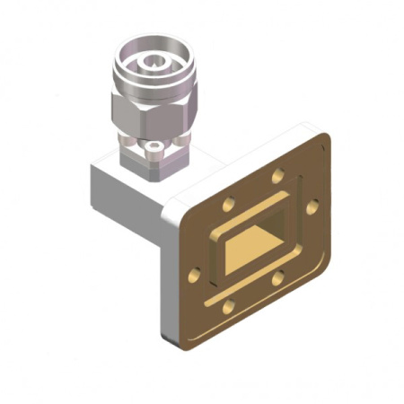 Адаптер волноводно-коаксиальный A-INFO 75WCANM_DM