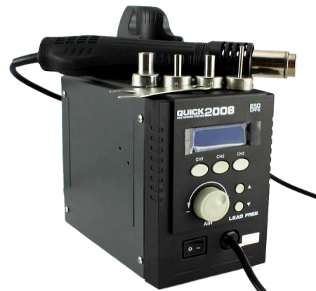 Паяльная станция термовоздушная Quick 2008               