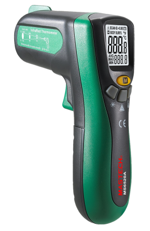 Дистанционный измеритель температуры (пирометр) Mastech MS6520B Дистанционный измеритель температуры (пирометр) Mastech MS6520B