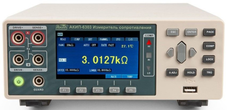 Измеритель сопротивления АКИП-6303 с опцией 24-канального сканера