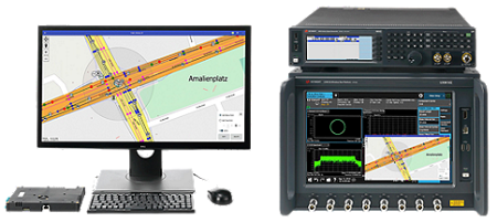 Тестовое решение C-V2X Keysight (Agilent) SA8700A