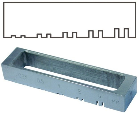 Гребенка для оценки розлива Константа ЛКМ