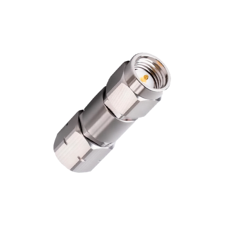 Переход коаксиальный SMA (вилка) - 2,4 мм (розетка)