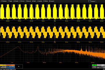 Программная опция SPECTRUM-1 для осциллографов серий WaveSurfer 3000zR и WaveSurfer 4000HDR: новые возможности осциллографов Teledyne LeCroy по спектральному анализу сигналов