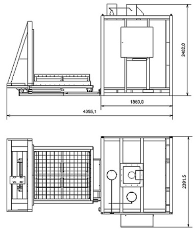 Шкаф сушильный с температурой нагрева до +600С SNOL 2000/400