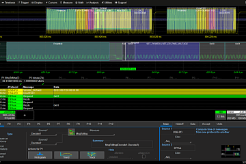 Программные опции USBPD TDMP и DPAUX DMP - новые возможности осциллографов Teledyne LeCroy по анализу шин быстрой зарядки USB и интерфейса DisplayPort