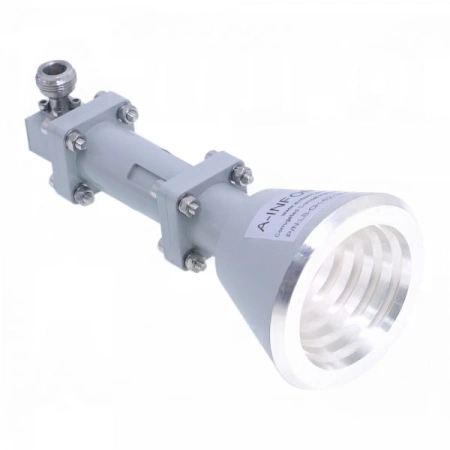 Антенна рупорная коническая гофрированная A-INFO LB-CH-62-15-C-NF