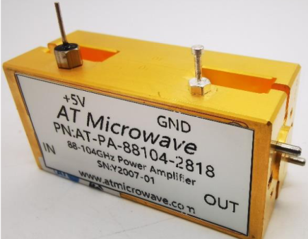  Усилитель мощности волноводный Atmicrowave AT-PA-88104-2818