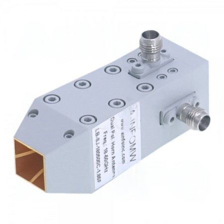 Антенна рупорная широкополосная с двойной поляризацией A-INFO LB-SJ-180540C-2.4F