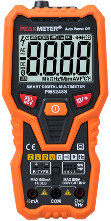 Мультиметр PeakMeter PM8248S цифровой (Smart)