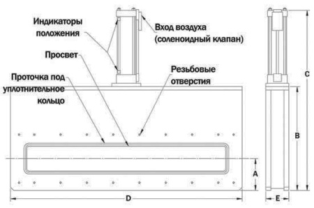 Щелевой затвор GNB LNT-10D