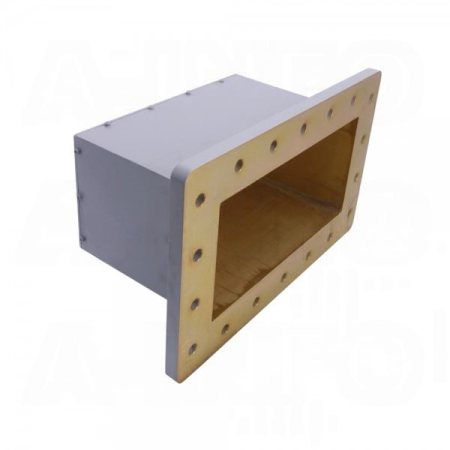 Пластина короткая волноводная со смещением A-INFO 975WOFS38