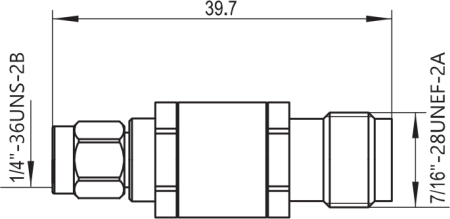 Переход коаксиальный TNCA (розетка) - 3,5 мм (вилка)