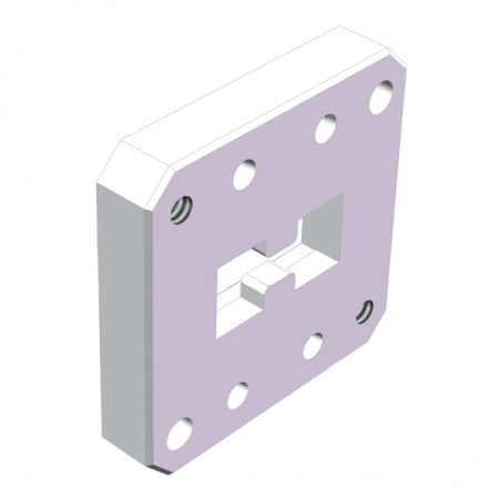Фланец волноводный с двойным гребнем A-INFO WRD750-FPWRD750D24