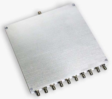 Делитель мощности 10-полосный Qualwave QPD10-600-6000-30-S