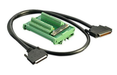 Клеммная колодка Keysight (Agilent) U2902A и 68-контактный разъем SCSI-II с кабелем длиной 2 метра