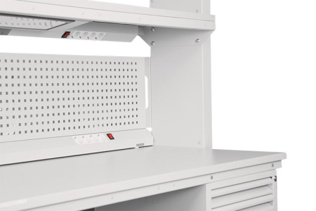 Рабочее место общепромышленное в комплекте с правосторонним электроблоком VIKING Гамма ГМ-18-7/ПР Рабочее место общепромышленное в комплекте с правосторонним электроблоком VIKING Гамма ГМ-18-7/ПР