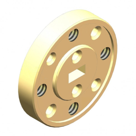 Фланец волноводный A-INFO 12-APF12_Cu