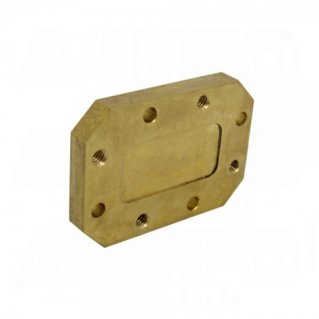 Пластина короткая волноводная с двойным гребнем A-INFO 475DRWS_Cu