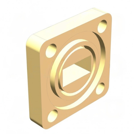 Фланец волноводный A-INFO 42-FBE220_Cu