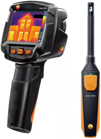 Комплект Тепловизор Testo 872 + 605i