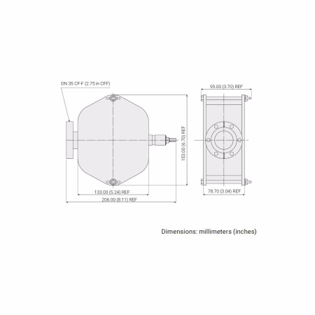 Магниторазрадяный насос Agilent VacIon Plus 8